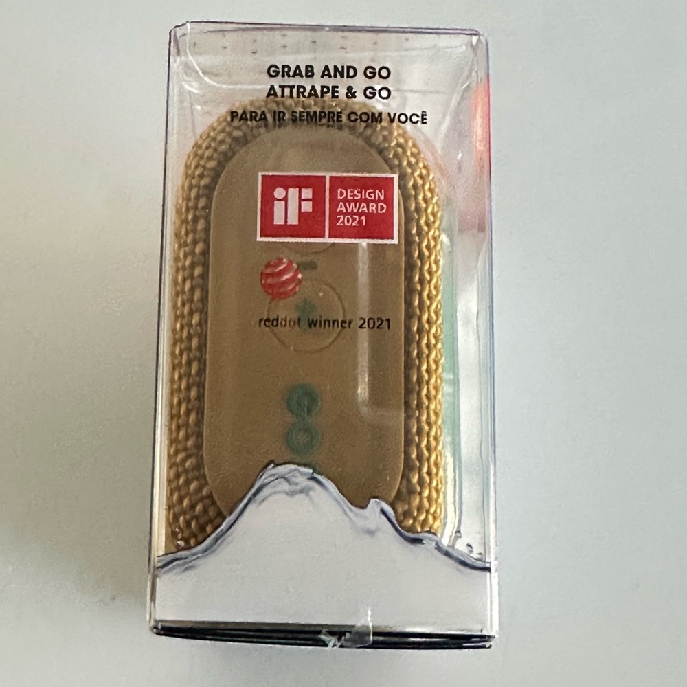 JBL GO3 Bluetooth Speaker in Green and Tan - Picture 4 of 5